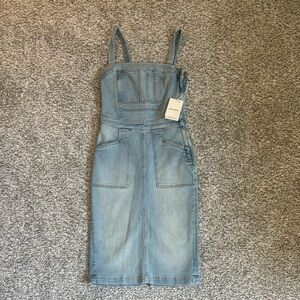 MOTHER Denim Blue Midi Dress